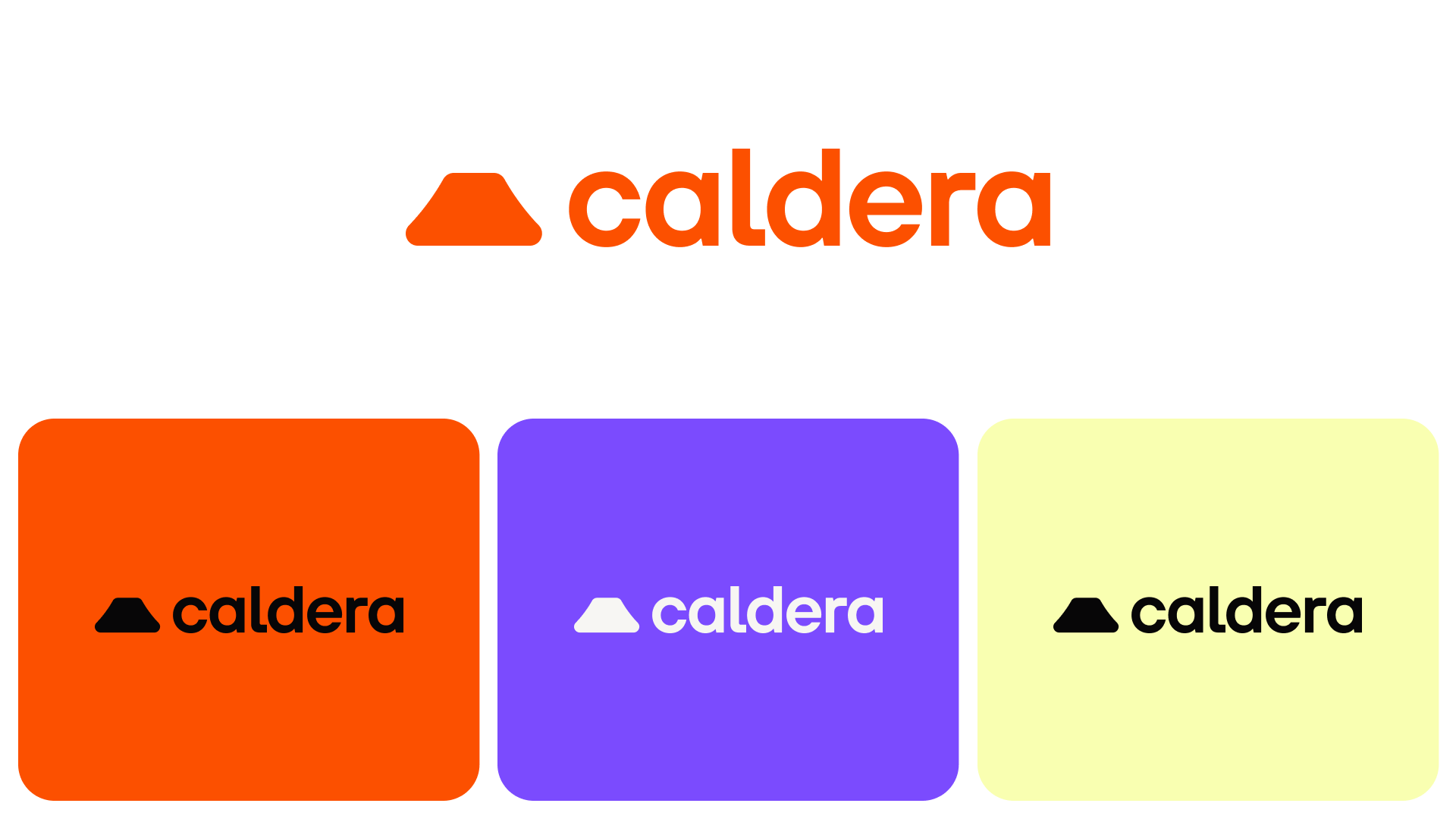 Brand Kit - Caldera Docs